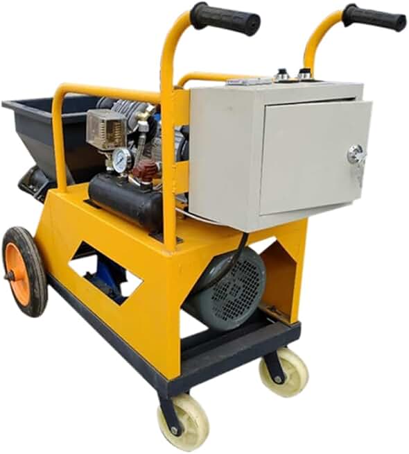 Motor Automatic Emulsion Paint Spraying Machine Putty Spraying Machine Airless Paint Sprayer