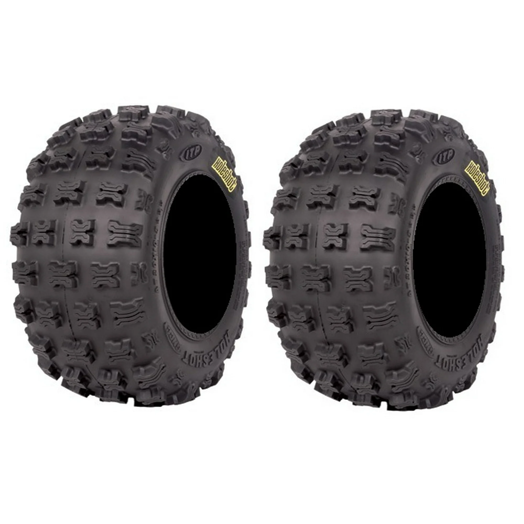 Pair of ITP Holeshot GNCC ATV Tires Rear 20x10-9 (2)
