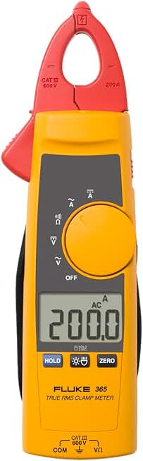 Fluke 365 Detachable Jaw True-RMS AC/DC Clamp Meter