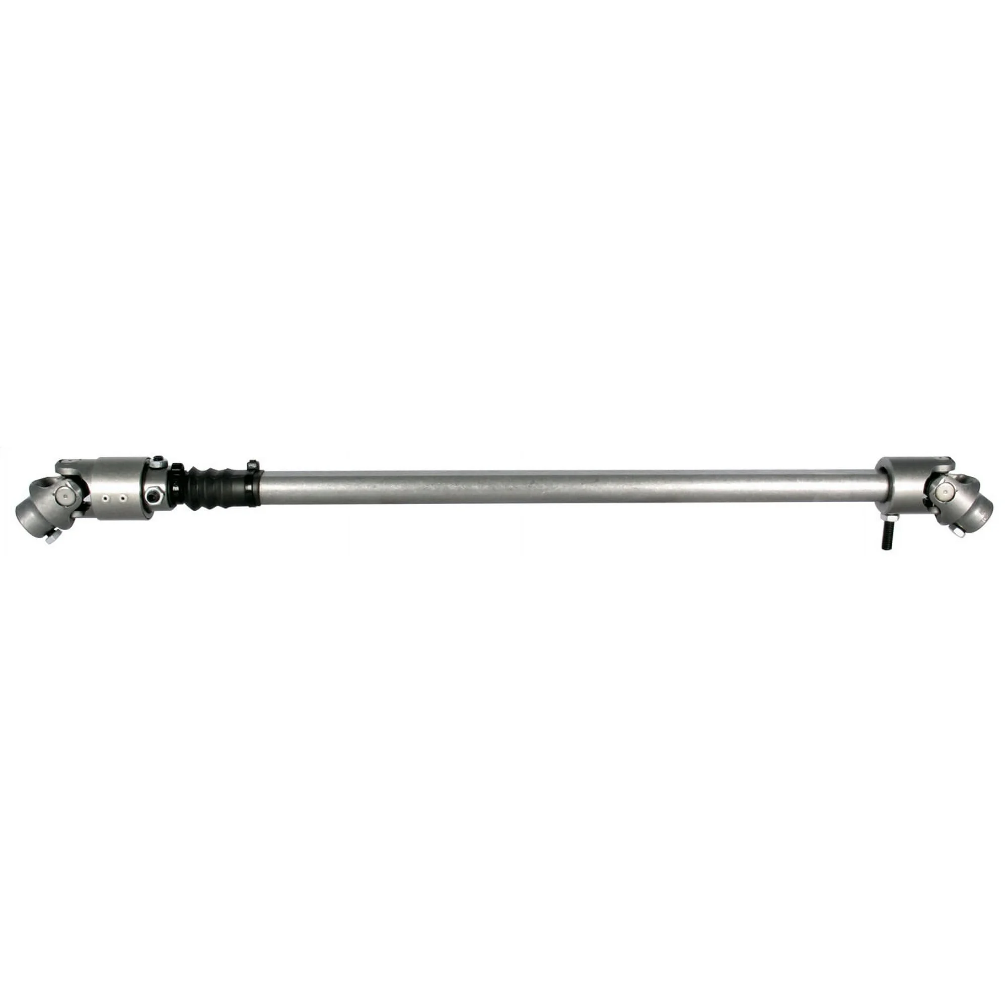 Borgeson 000893 Steering Shaft Assembly; Telescopic; Steel; Heavy Duty; Connects From Factory Column To Steering Box; Fits select: 1984-1996 JEEP CHEROKEE, 1984-1990 JEEP WAGONEER