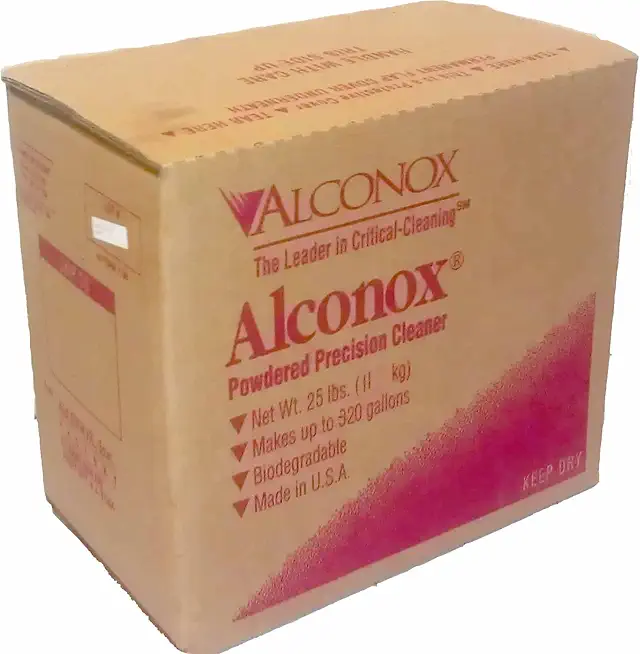 Alconox 1125 Powdered Precision Cleaner, 25lbs Box