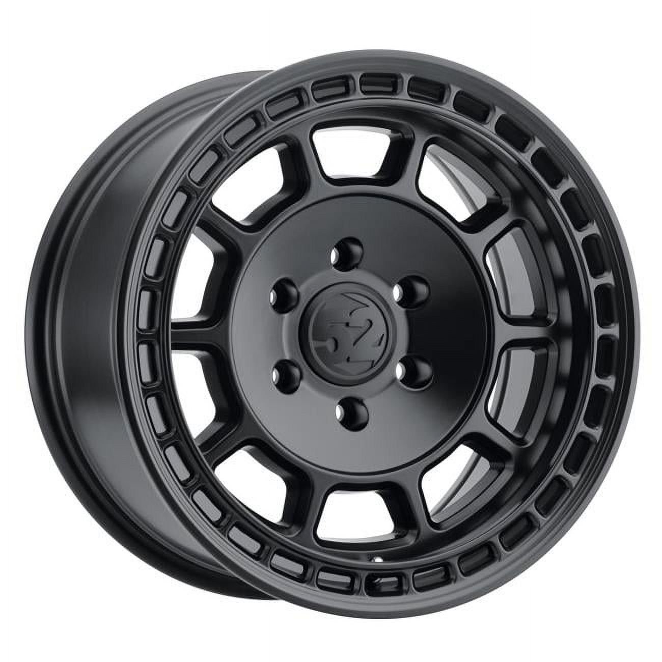 17 x 8.5 in. & 6 x 139.7 Bolt Pattern 0 mm ET 106.2 mm Center Bore Traverse HD Asphalt Black Wheel