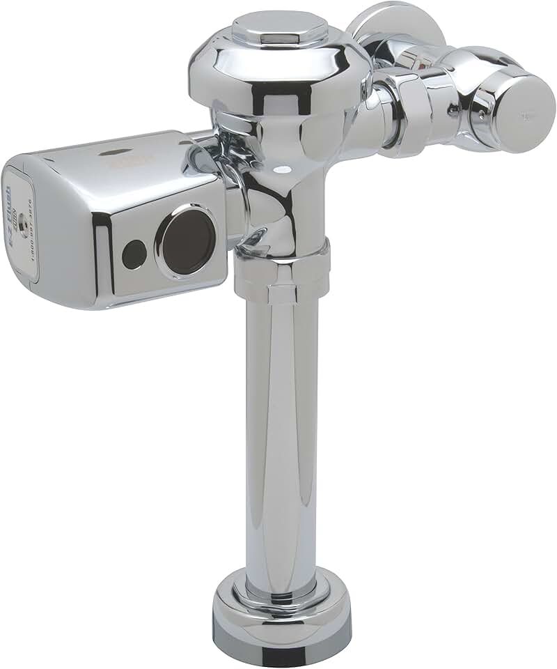 Zurn ZER6000PL-CP Sensor Operated Battery Powered Flush Valve For Water Closets