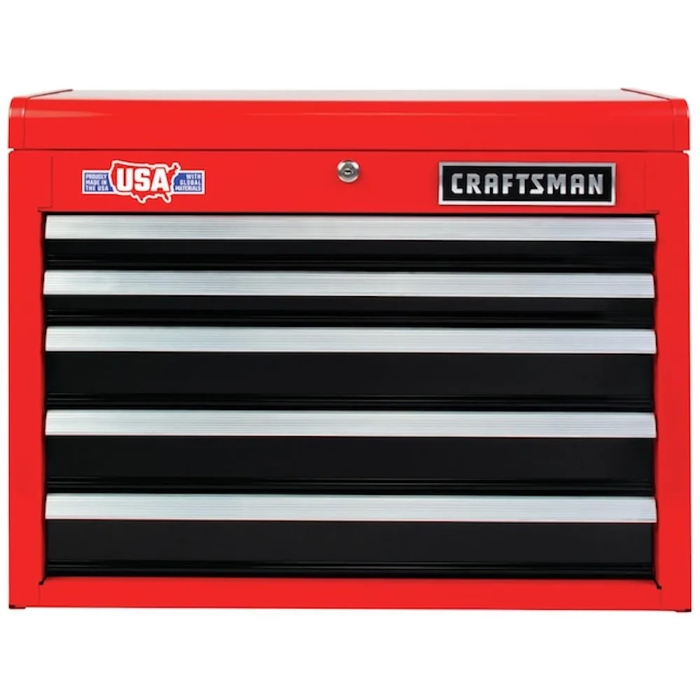 Craftsman 2000 Series 5-Drawer Steel Tool Chest 26 x. 19.75 x 12 Garage Storage