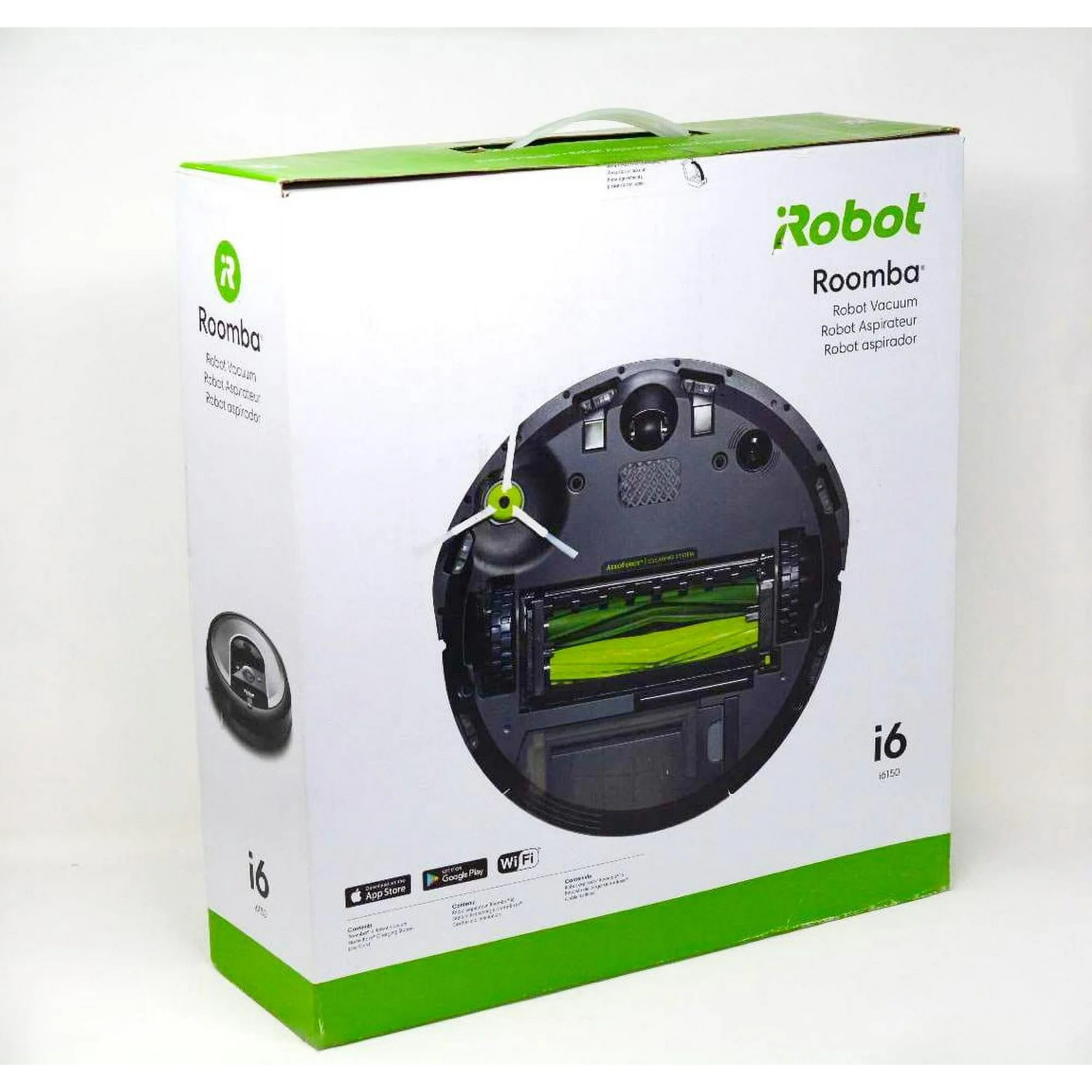 iRobot Roomba i6 (6150) Wi-Fi Connected Robot Vacuum Light Silver