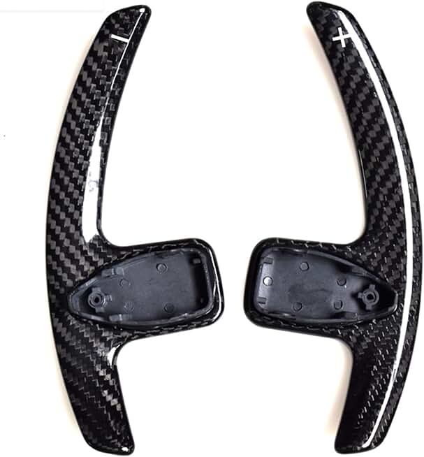 Carbon Fiber Steering Wheel Shift Paddle Shifter Replace Compatible with Mercedes Benz C E S GLE CLS GLC Class W205 W213 W222 W16