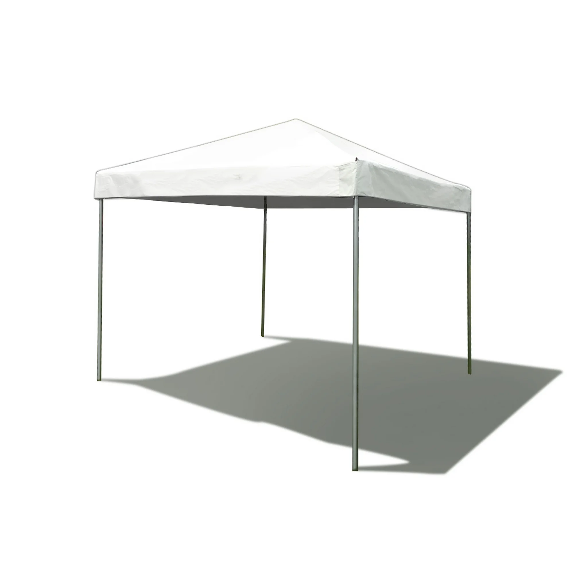Party Tents Direct Polyethylene Weekender Frame Outdoor Party Tent, White,10 ft x 10 ft