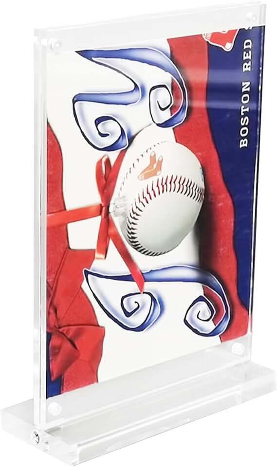 FixtureDisplays® 12 of unit 5X7 Clear Acrylic Picture Frame Magnetic Sign Holder Menu Holder 5.99x8.29x2 19036-12PK-NPF