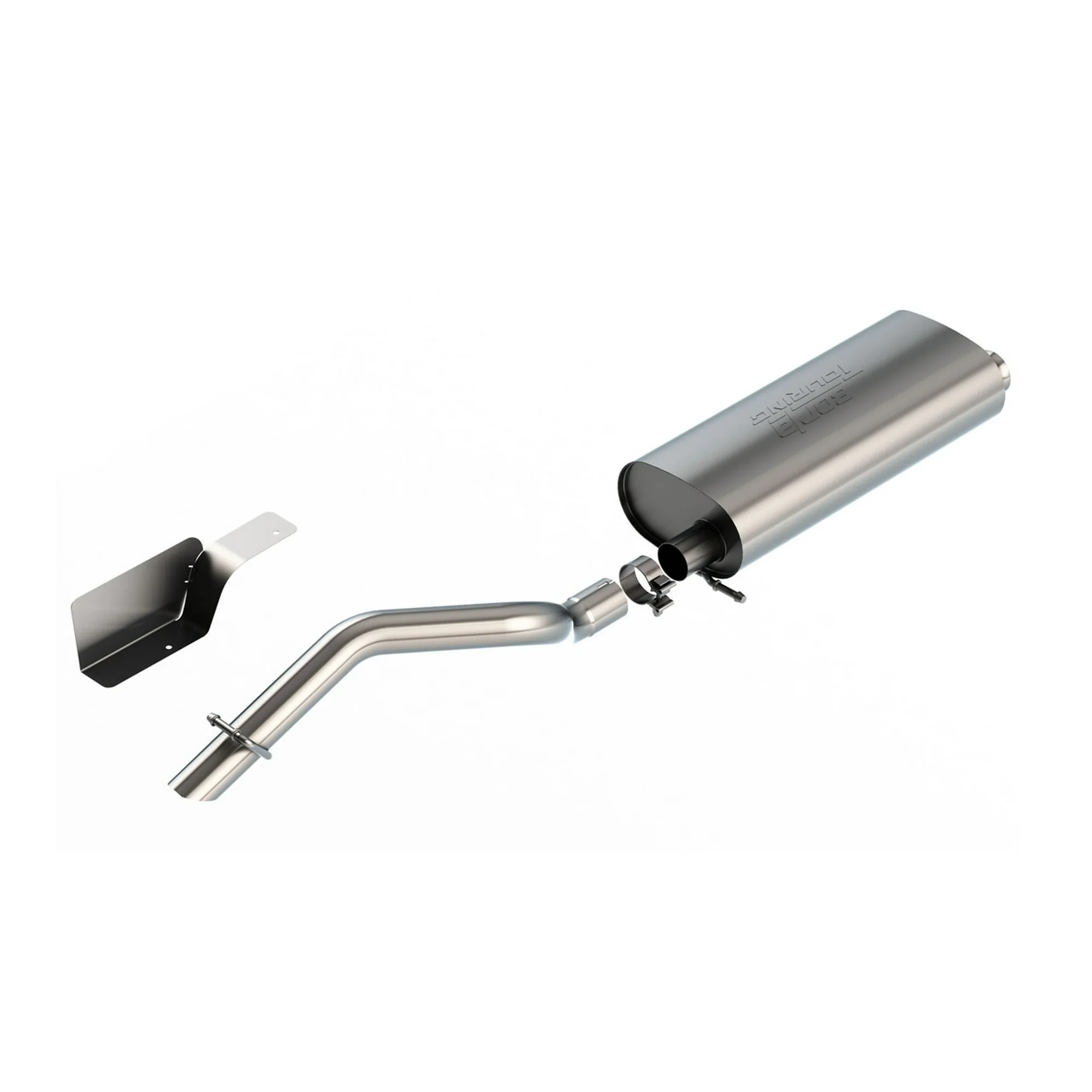 Borla Touring Cat-Back Exhaust System - 140846 Fits select: 2018-2019,2021 JEEP WRANGLER UNLIMITED