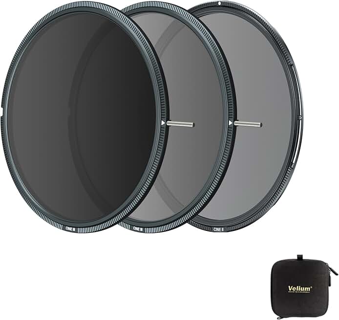 MagRota Camera Lens Filter Kits, Camera Filters (Magnetic Rotating) VND Standard Kit Professional Photography Camera & Photo Filters Circular Polarizer, Neutral Density Lens Filter