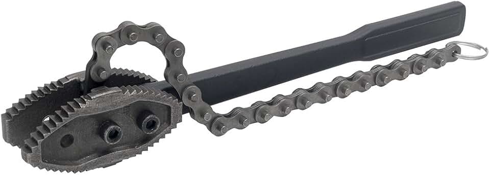 URREA 798UR Reversible Chain Wrench, 8-Inch
