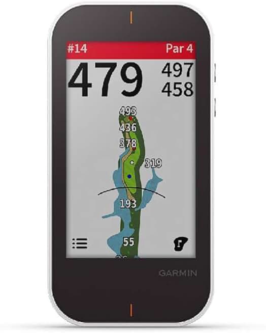 Garmin Approach G80, All-in-One Premium GPS Golf Handheld with Integrated Launch Monitor, 3.5