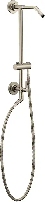 Annex Brushed Nickel Shower Slidebar and Shower Hose System Trim, Valve Required, TS3661NHBN