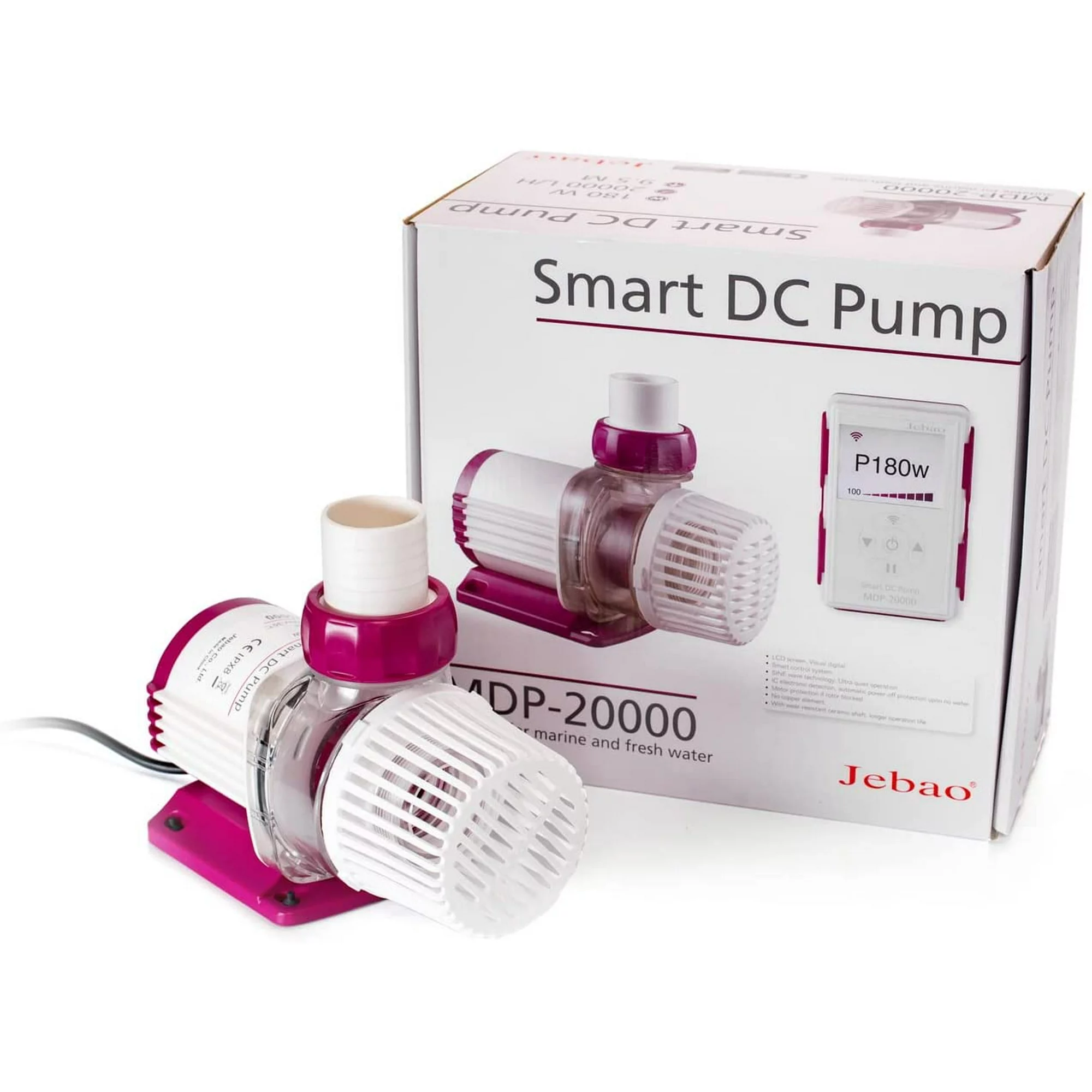 Jebao MDP-20000 Smart DC Pump with LCD Display Controller for Saltwater Tank