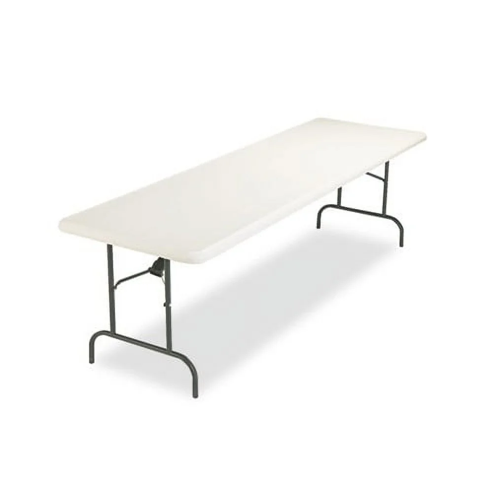 IndestrucTables Too 1200 Series Folding Table 96w x 30d x 29h, Platinum