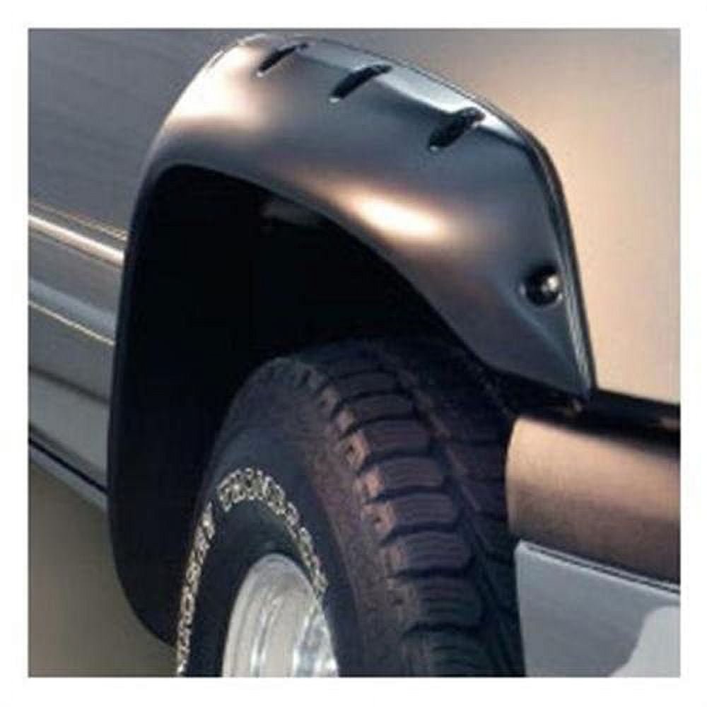 Bushwacker by RealTruck Jeep Cut-Out Fender Flare - Set of 4 - OE Matte Black 1091007 Compatible with select: 1972-1974,1979-1980 AMERICAN MOTORS Jeep