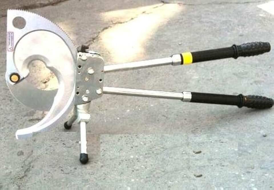 Gowe Ratchet Cable Cutter Racheting Wire Cutter Armoured Cable Cutter Max 120mm for armoured Cu/Alu cable