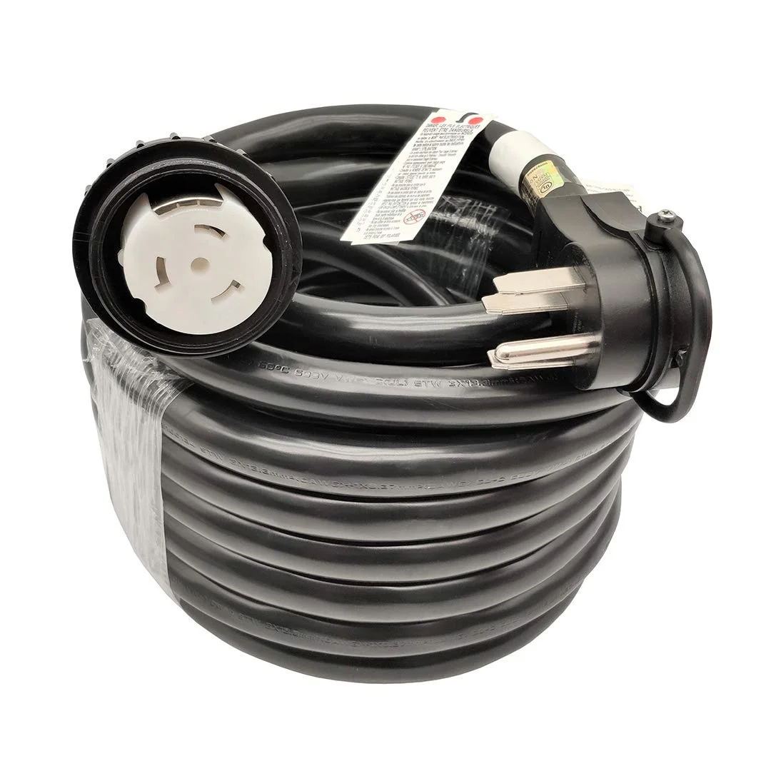 Parkworld 692279 RV Shore Power 50A Extension Cord Adapter 14-50P to SS2-50R 50'