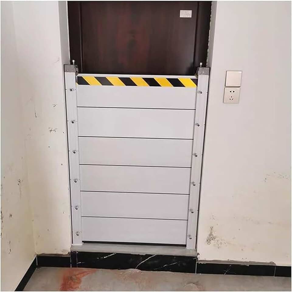Aluminum Anti-Flood Wall/Flood Protection Barrier/Baffle/Shield/Flap,Flood Equipment,Easy Assembly and Disassembly,Safely Deployed Temporary Install