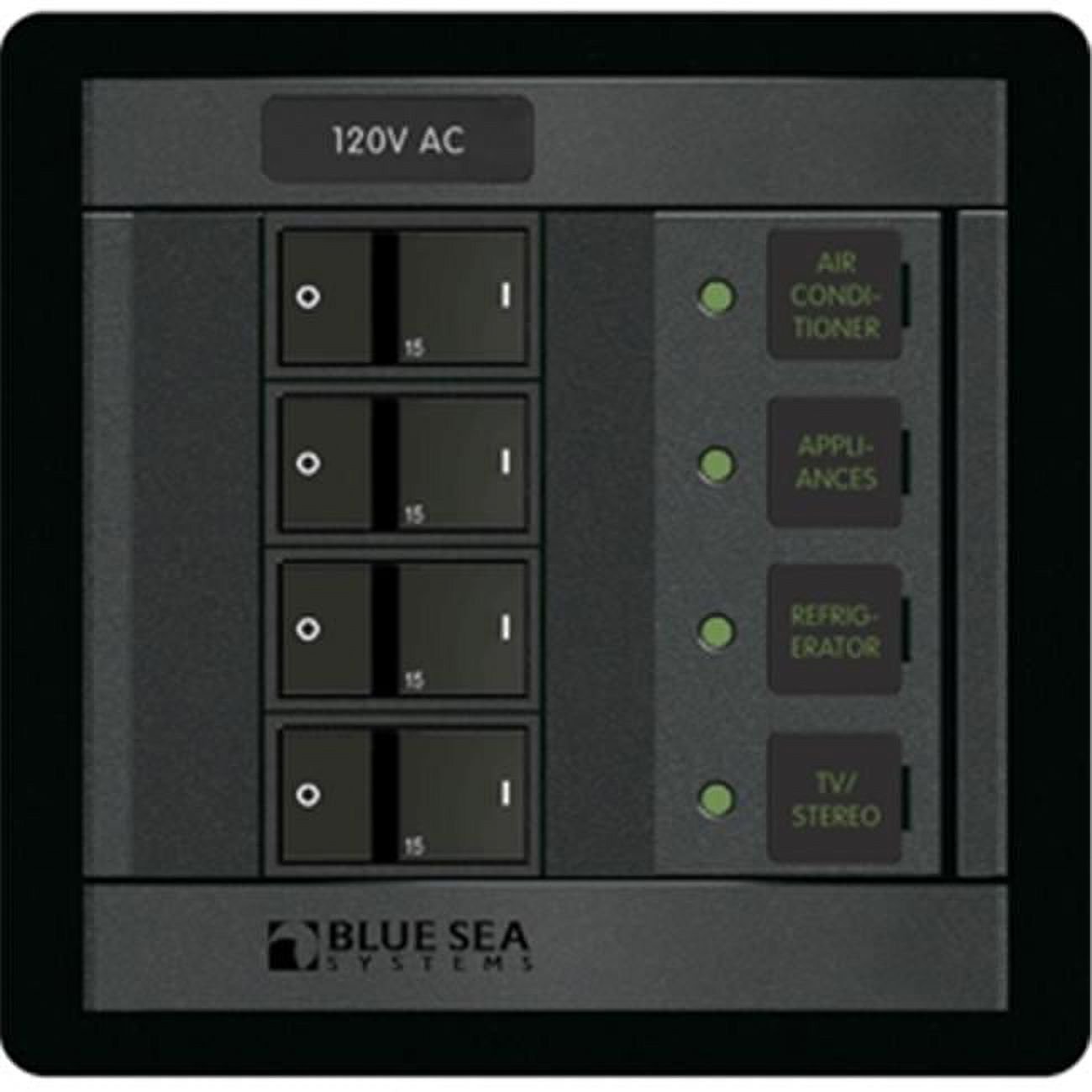 Blue Sea Systems  120V AC 4 Position