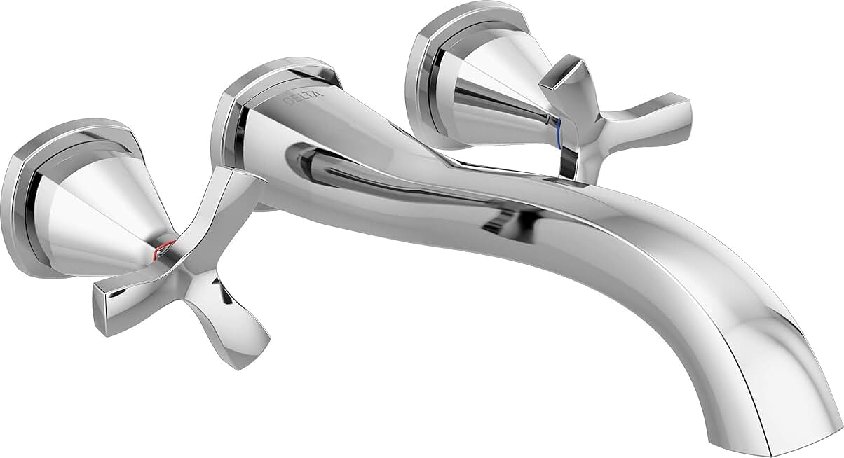 DELTA FAUCET T57766-WL Tub Filler Wall-Mount, Chrome