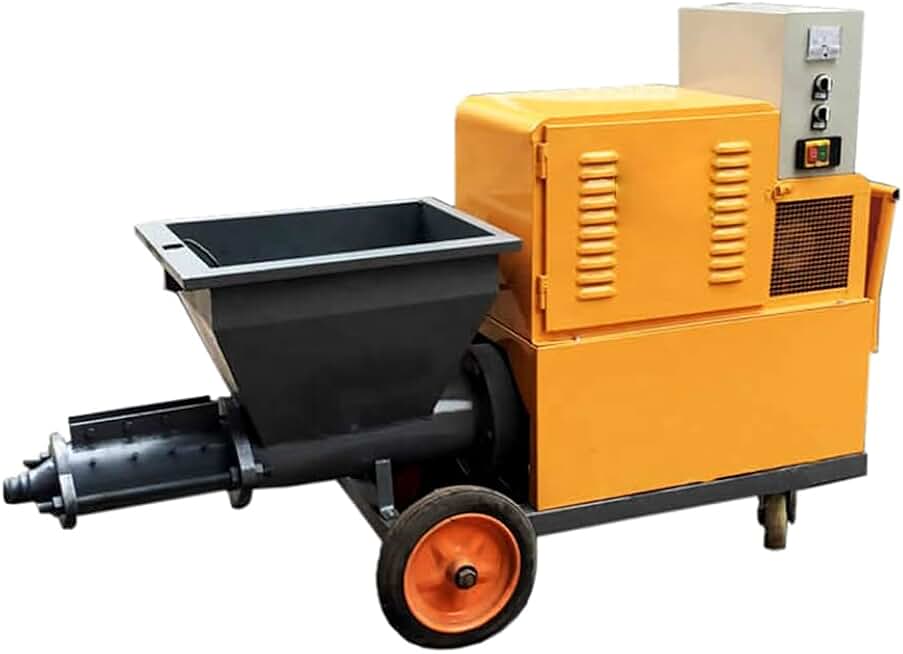 Diesel Engine Mortar Spraying Machine Cement Wall Plastering Sprayer machines Spray Plaster Machine For Construction