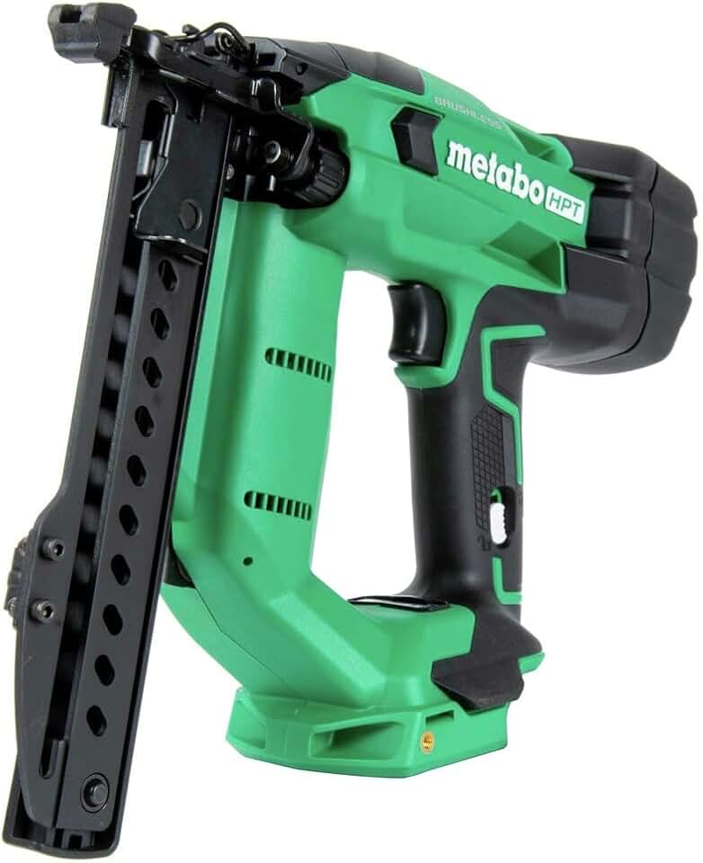 Metabo HPT 18V MultiVolt™ Cordless Stapler | Tool Only - No Battery | 1/4-Inch 18-Ga Narrow Crown | Accepts 1/2-Inch up to 1-1/2-Inch 18-Ga 1/4-Inch Staples | N1804DAQ4