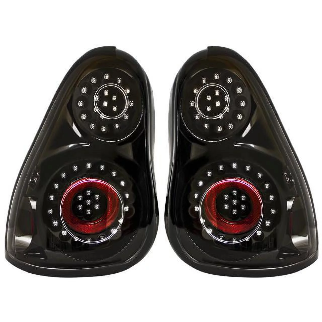 IPCW 06-07 Chevrolet Monte Carlo Tail Lamps LED Bermuda Black LEDT-348CB Pair