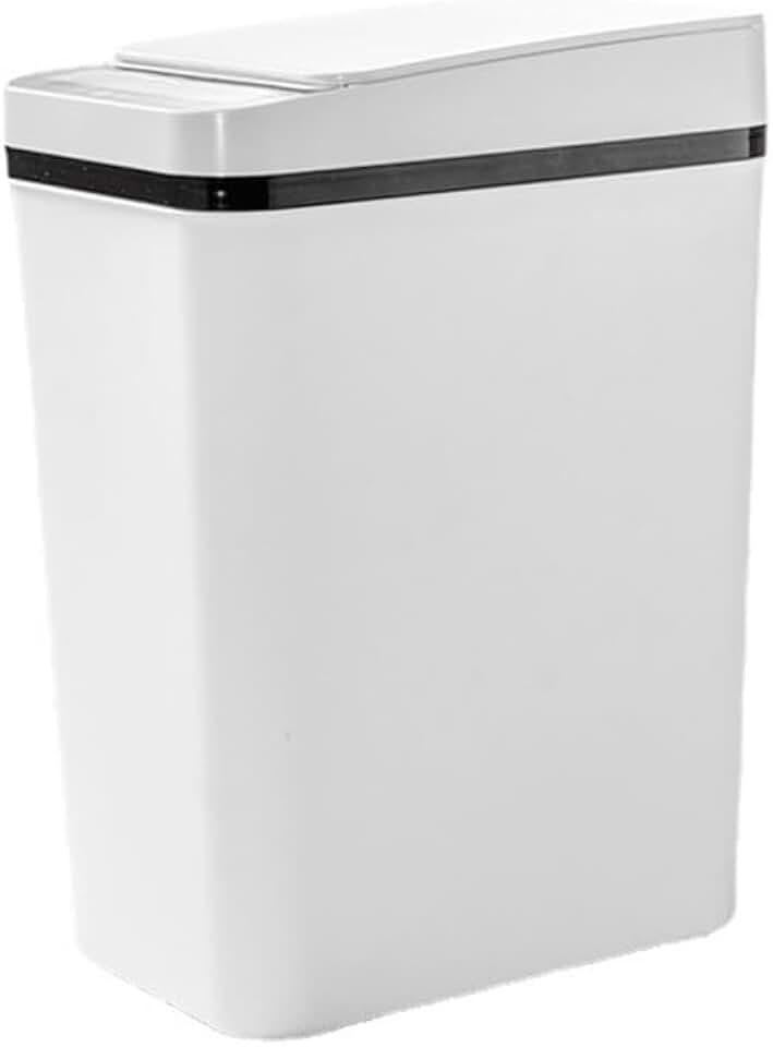 Smart Sensor Trash Can Bucket Narrow Seam Bin Wastebasket for Kitchen Toilet Bedroom, 32cm