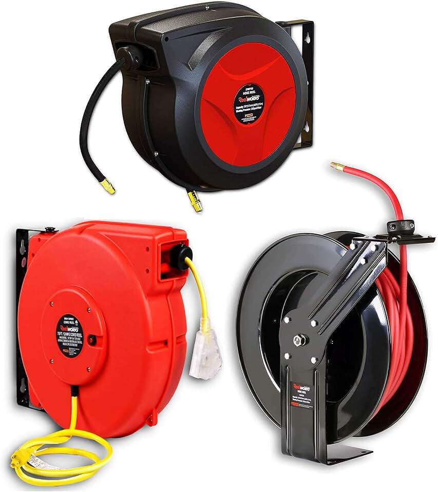 ReelWorks Air Hose Reel 3/8