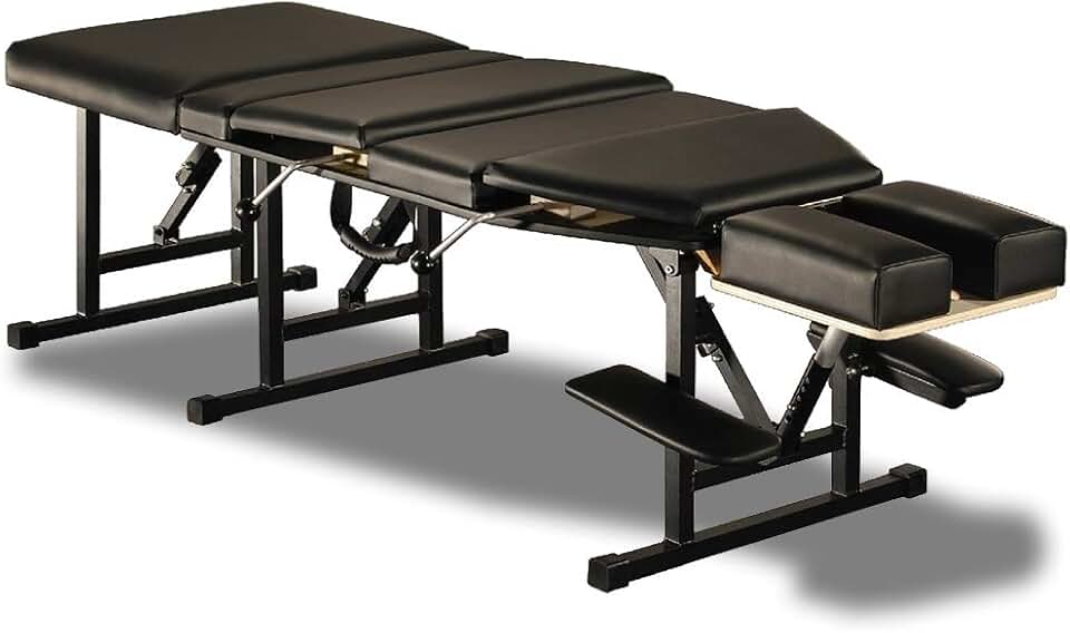 Sheffield Elite Professional Portable Chiropractic Table (Charcoal)
