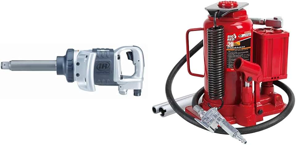 Ingersoll Rand 285B6 285B-6 Heavy Duty Pneumatic Impact Wrench, 1 Inch, Red, Metal