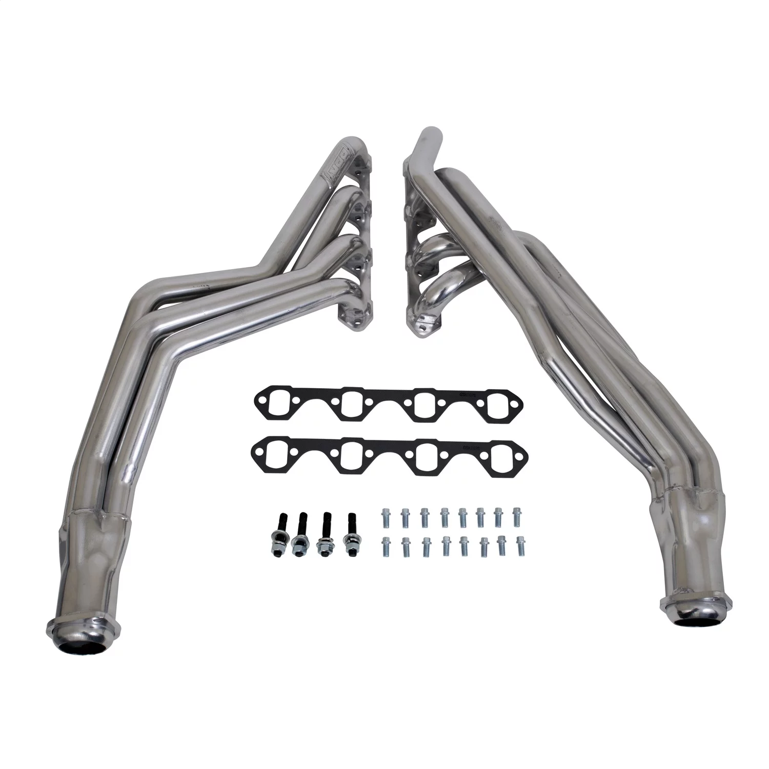 BBK Performance 15160 1-5/8 Long Tube Headers Polished Silver Ceramic Coated