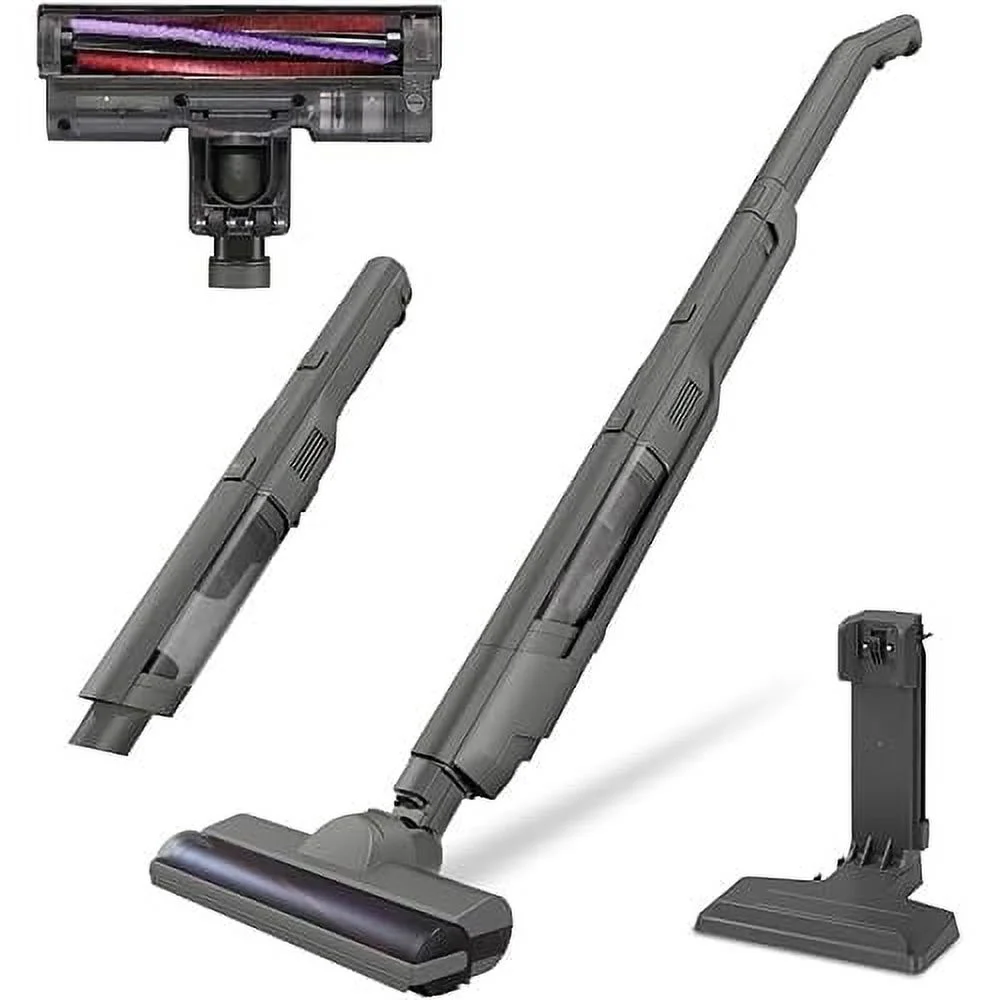 IRIS OHYAMA Cordless Cordless Vacuum Cleaner Stick Cleaner Handy Self-Propelled Powerhead Charging by Simply Placing SCD-160P-H Gray