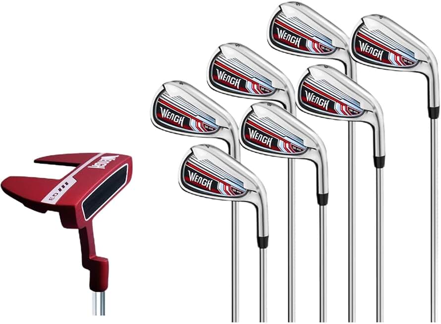 Golf Putter and Golf Iron Set (4-9),Bundle of 2