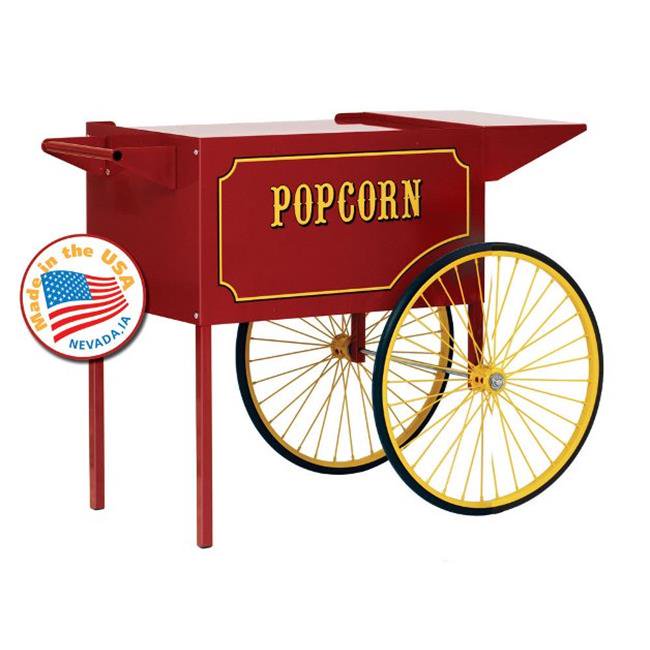 Paragon - Manufactured Fun  Large Popcorn Machine Cart in Red