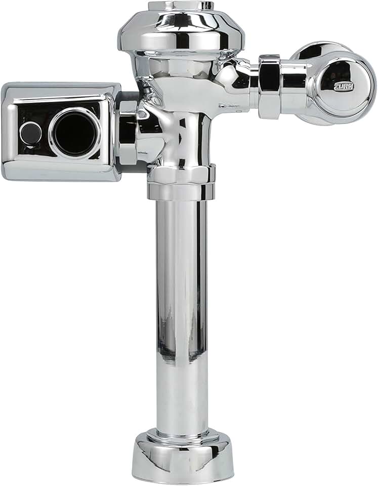 Zurn ZER6000AV-CPM AquaVantage AV ZER Exposed Sensor Diaphragm Flush Valve with Metal Cover in Chrome