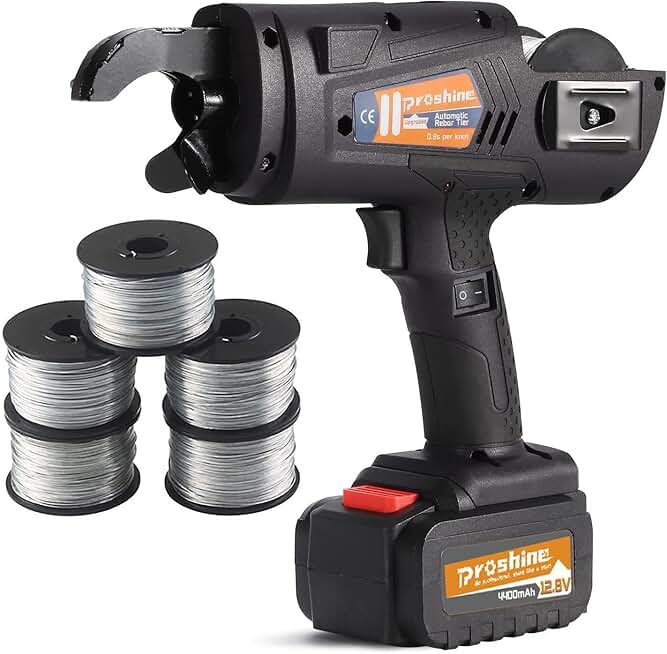 Rebar Tie Gun with 5pcs Wire