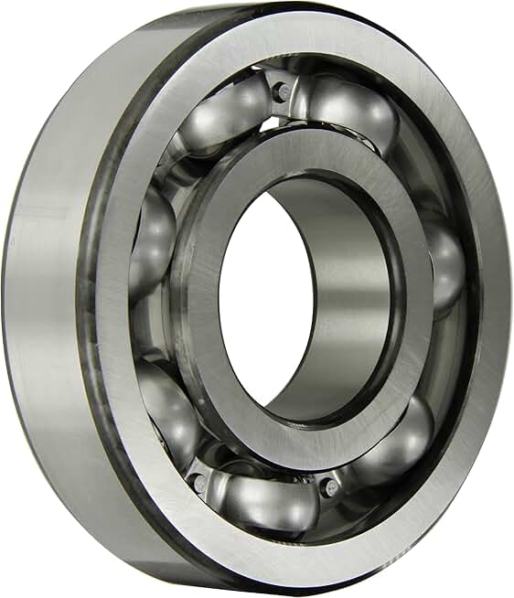 6221/C3 Radial Bearing, Single Row, Deep Groove Design, ABEC 1 Precision, Open, C3 Clearance, Steel Cage, 105mm Bore, 190mm OD, 36mm Width