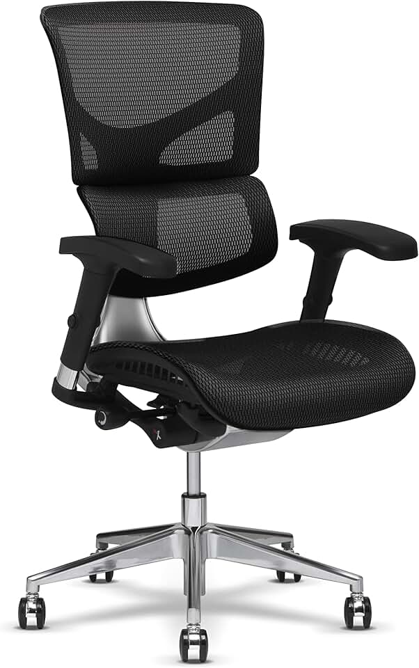 X-Chair X2 Executive Task Chair, Black K-Sport Mesh