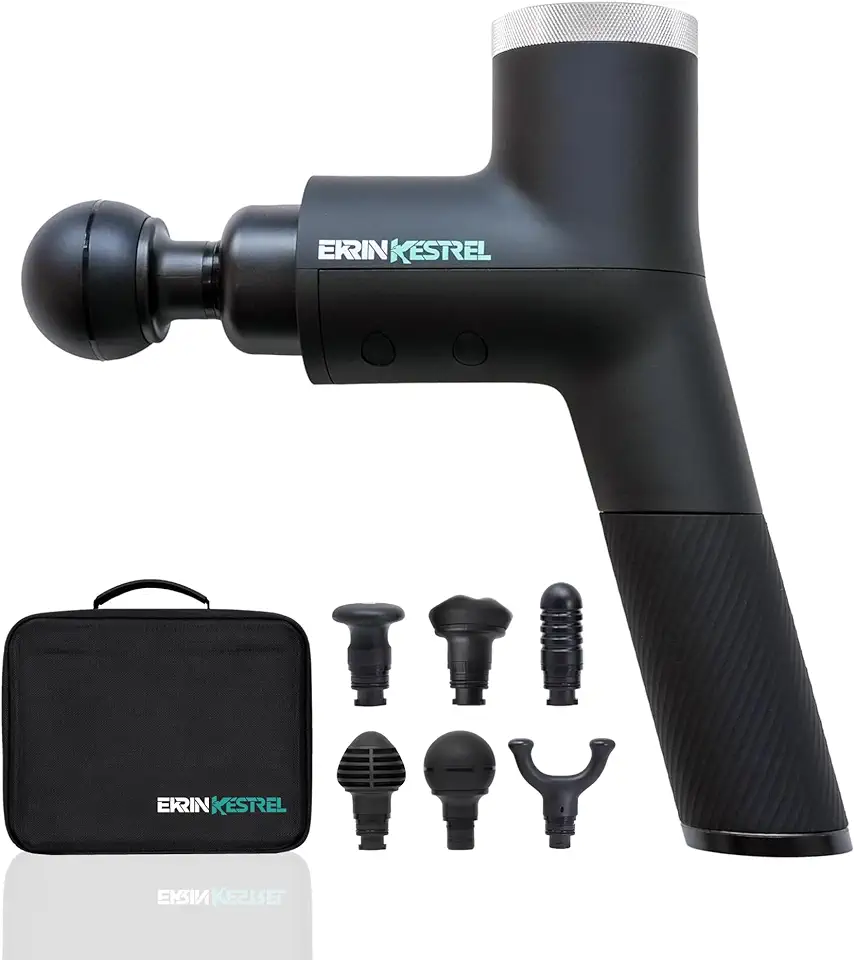 Kestrel Massage Gun: Enhanced Precision & Comfort for Superior Muscle Recovery & Wellness | Relieve Sore Muscles and Stiffness