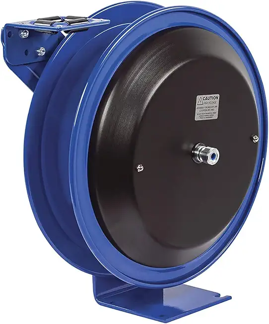 Coxreels PC19-7516-A Power Cord Spring Rewind Reels: Single Industrial Receptacle, 75' cord, 16 AWG