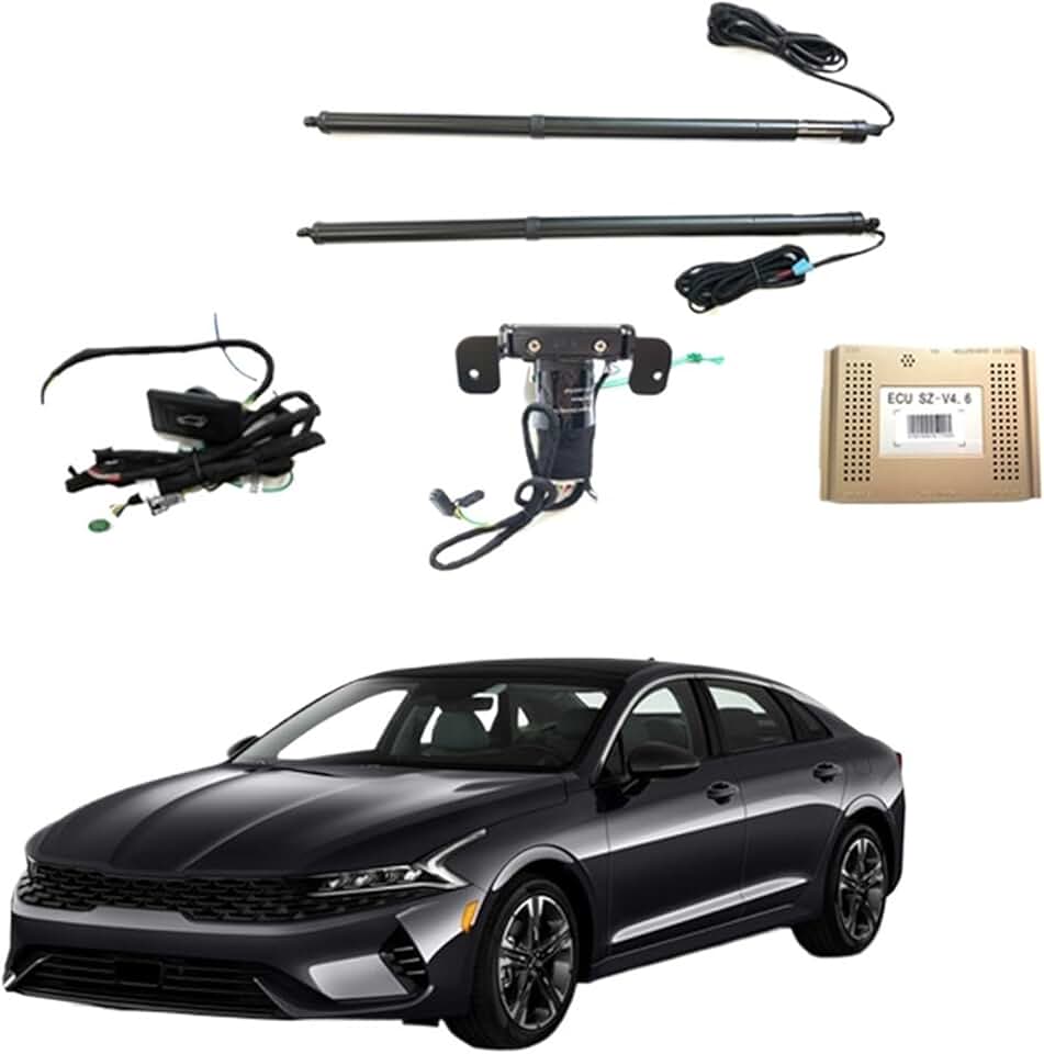 Car Intelligent Electric Tailgate Rear Trunk Support Rod Tail Door Switch Accessories Foot Sensor Compatible with KIA K5 2017+