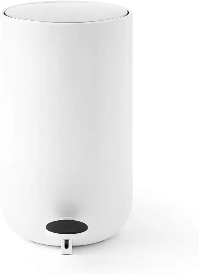 MENU 1.8 gal Pedal Bin, White