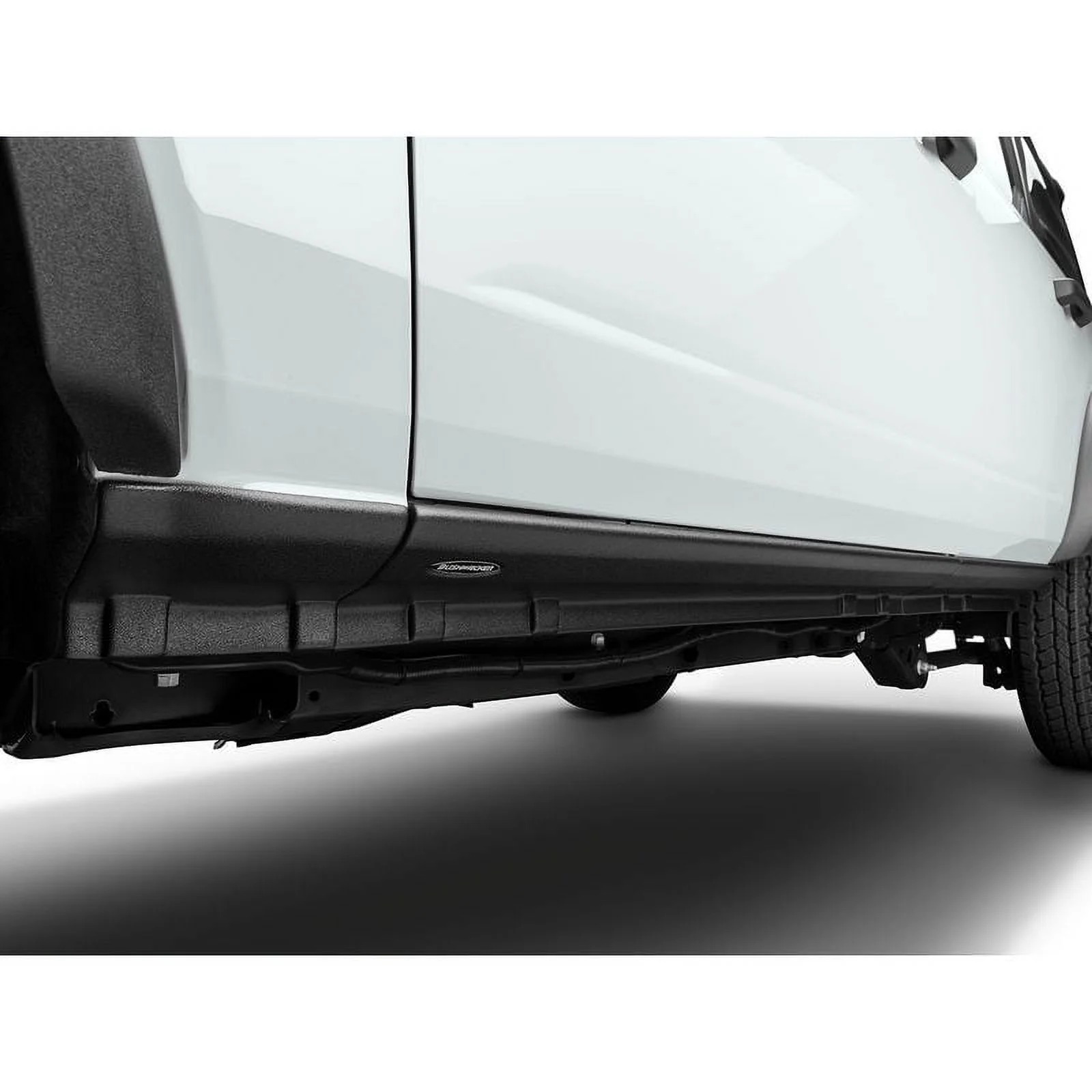 Bushwacker 09-14 Ford F-150 Extended Cab Trail Armor Rocker Panel Cover - Black