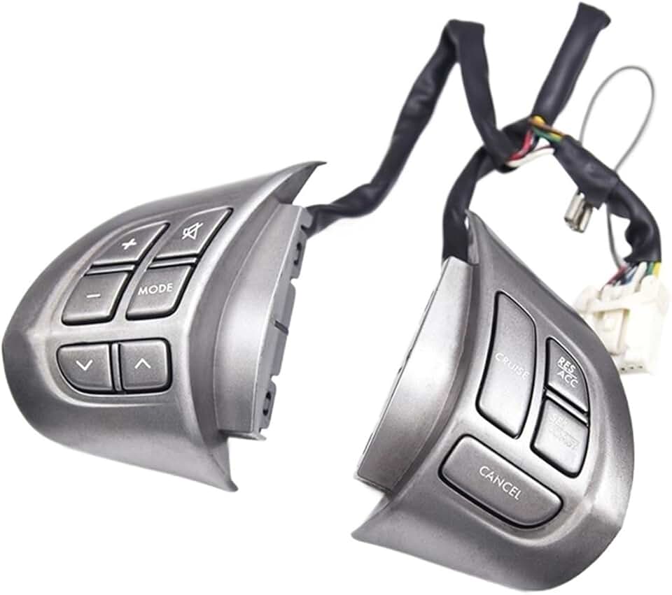 Car Steering Wheel Button Audio Cruise Control Satellite Switch Compatible with Subaru Outback Compatible with Legacy 2008 2009 Forester 08-12