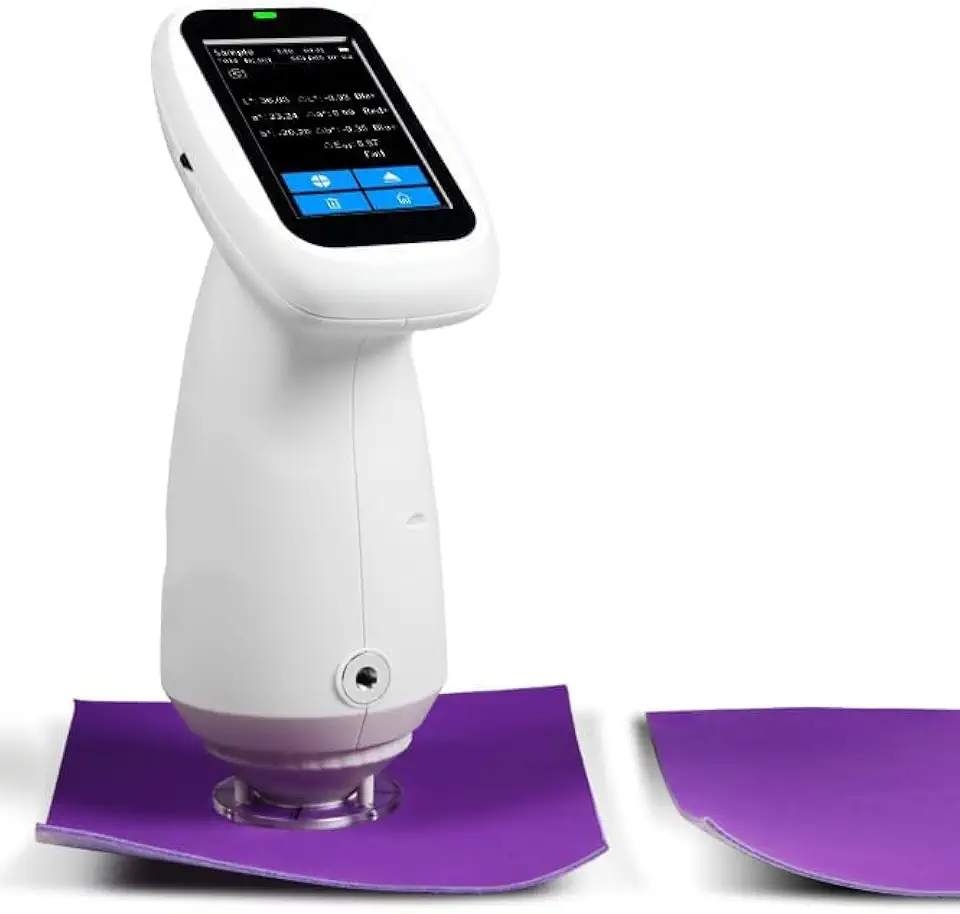 Color Spectrometer Touch Screen Spectrocolorimeter with Single Aperture Φ4mm Repeatability ΔE*ab≤0.04 Displayed Accuracy 0.01 Measured Reflectance Range 0-200% Reflectance Resolution 0.01%