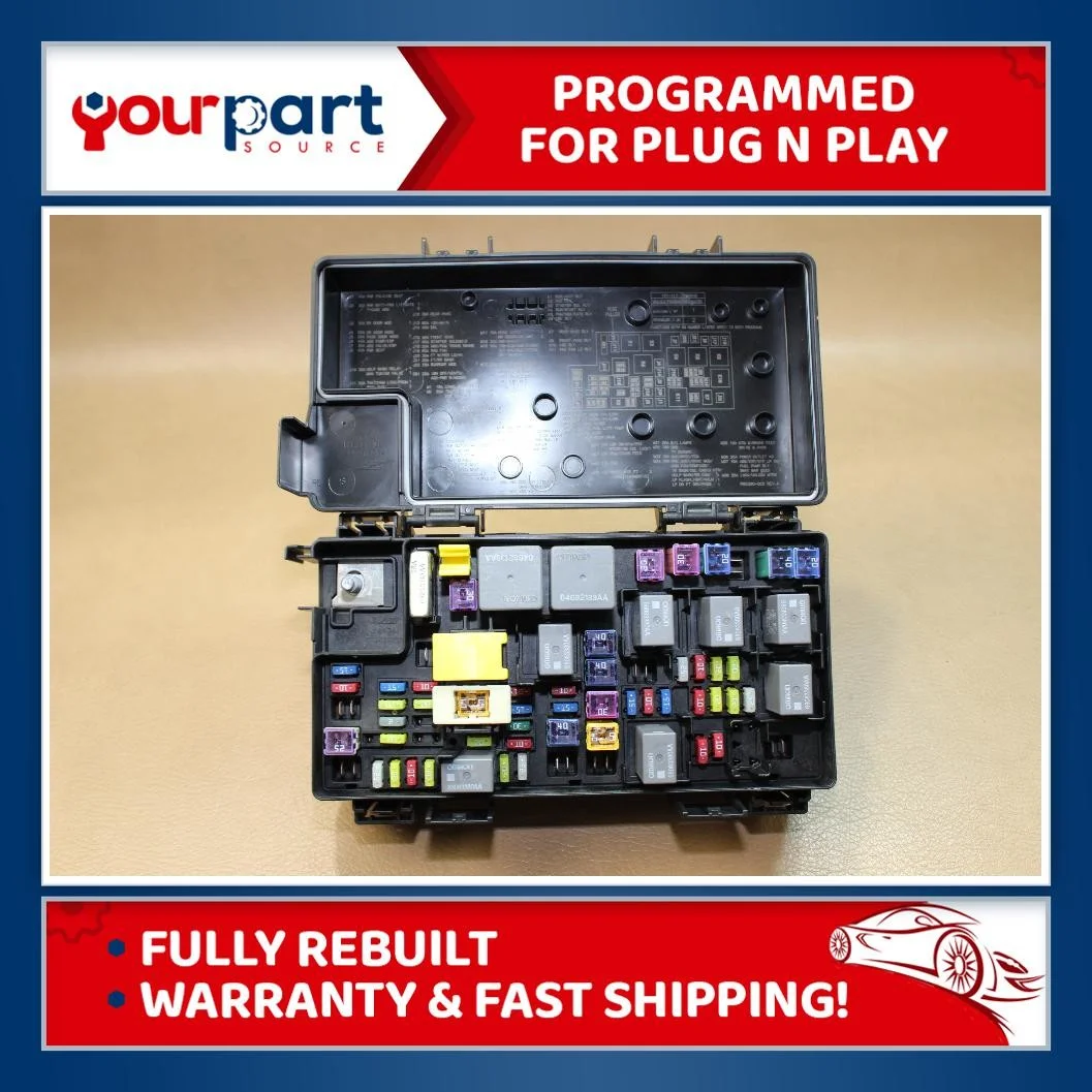 15 JEEP WRANGLER OEM TIPM TEMIC INTEGRATED FUSE BOX 68263897 REBUILT OEM TIPM