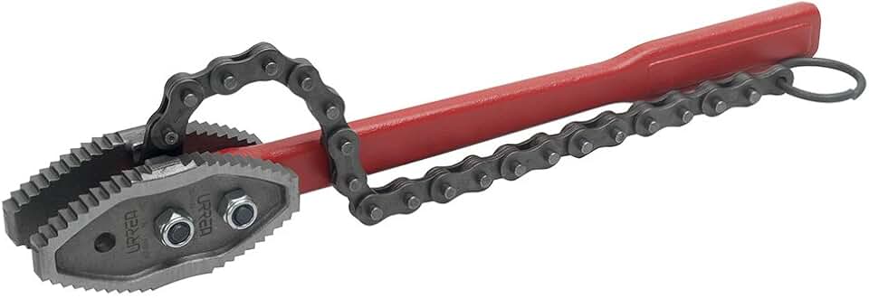 URREA 797C Reversible Chain Wrench, 6-Inch