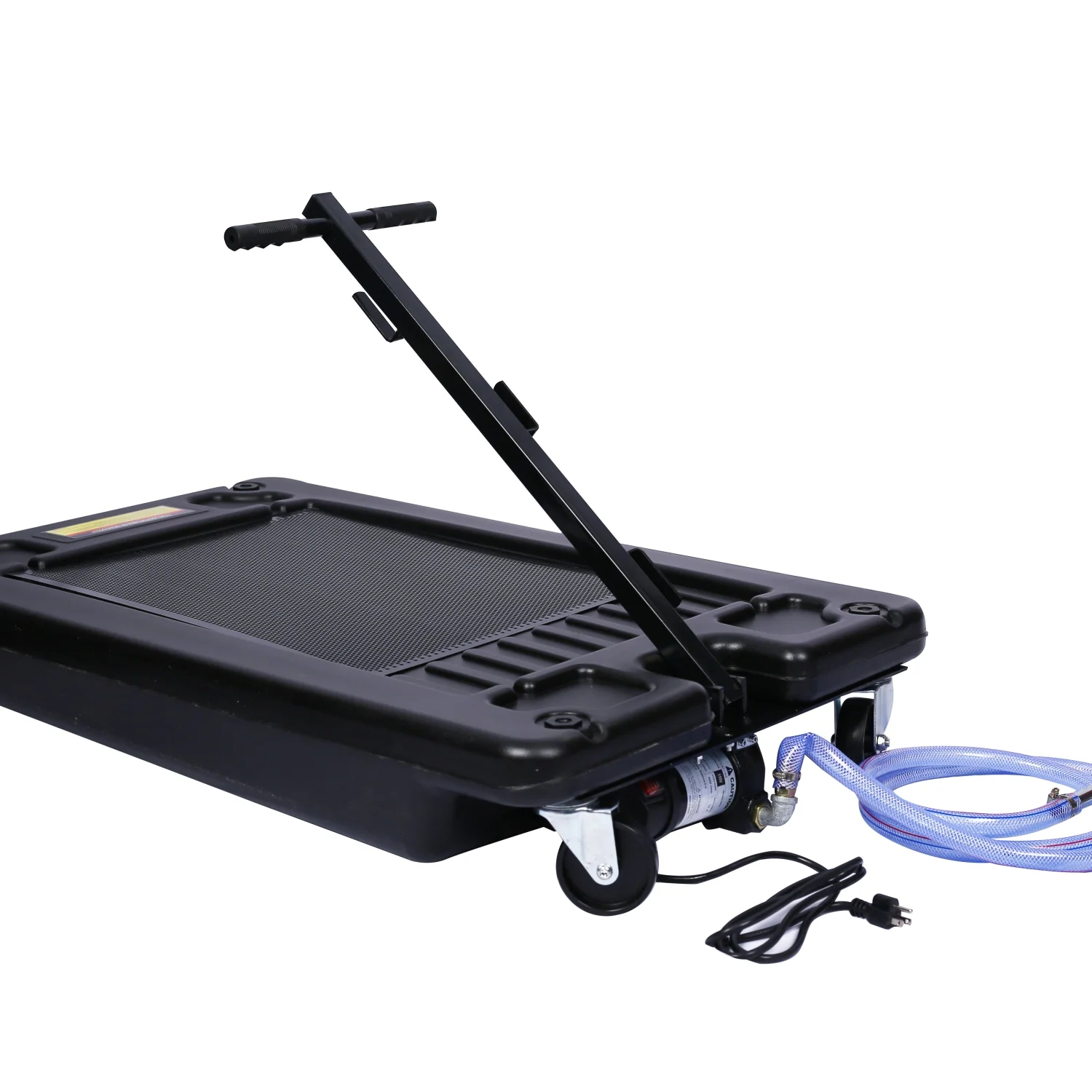 17 GALLON LOW PROFILE OIL DRAIN  with electric pump